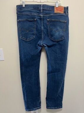 Levi's 514 Straight Fit Jeans Blue Medium Wash 36x30